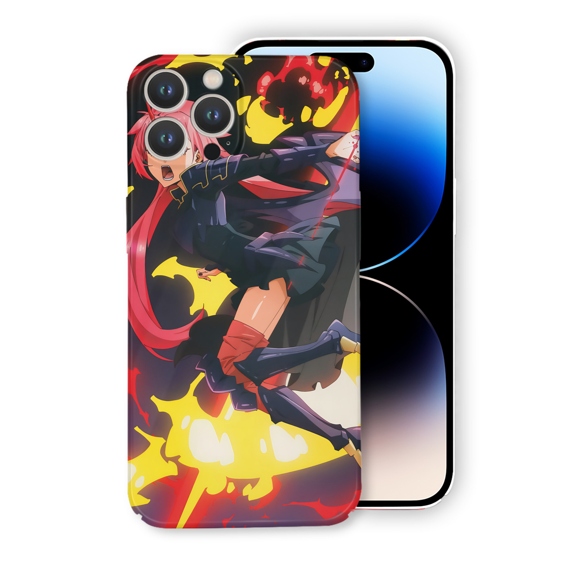（画像用） 転スラ Regarding Reincarnated to Slime 【iPhone 14シリーズ対応】ハードケース